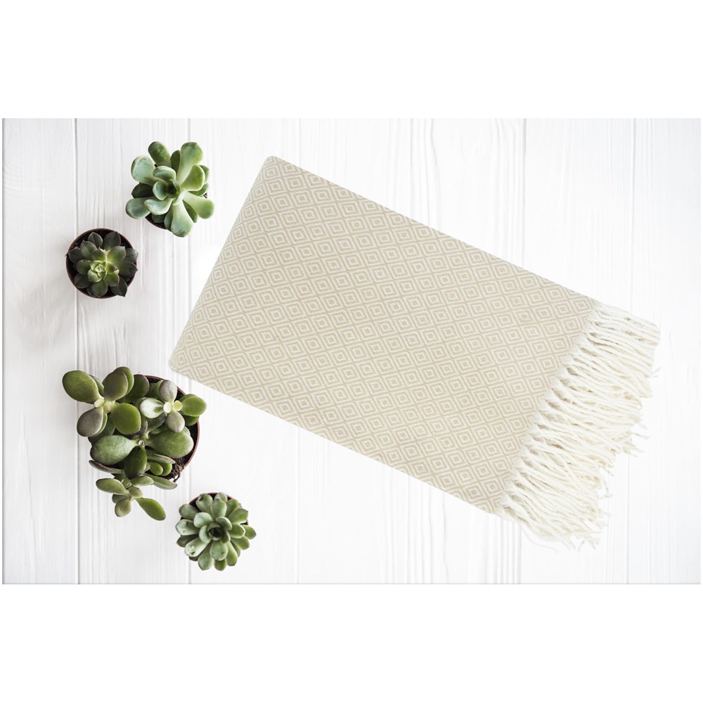 Couverture d’été Zinnia Beige