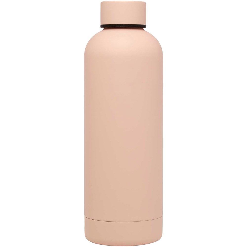 Bouteille isotherme avec isolation par le vide Spring 500 ml en cuivre inoxydable recyclé certifié RCS Pale blush pink