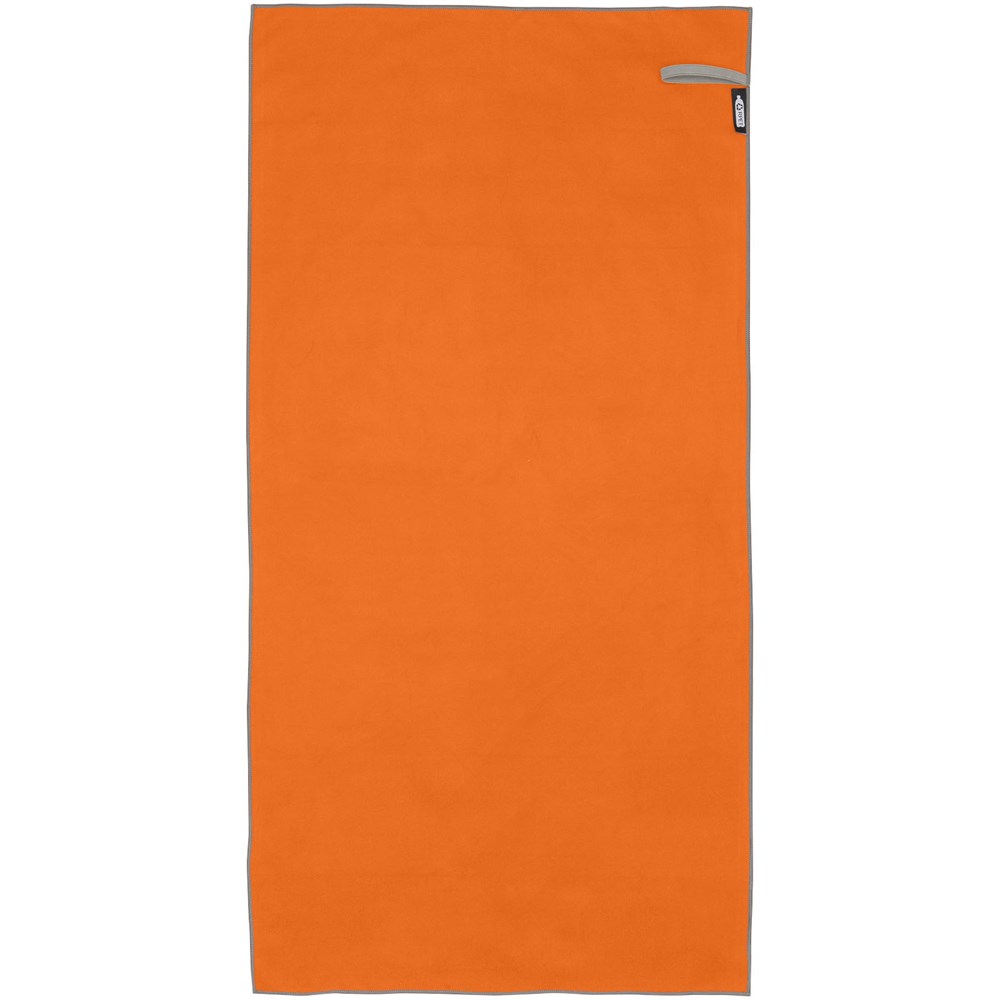 Serviette Pieter certifiée GRS ultra-légère et à séchage rapide 50 x 100 cm Orange