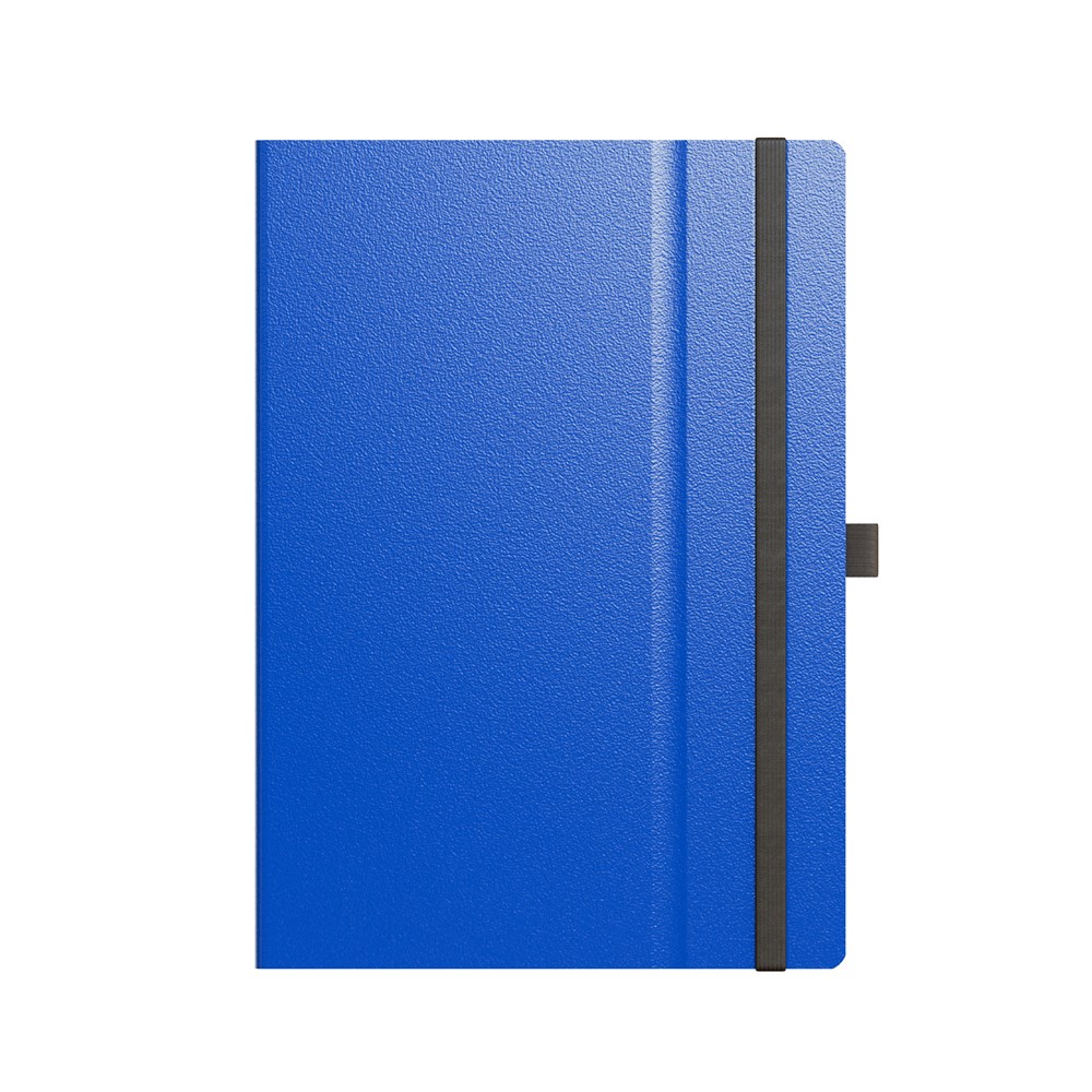 BIC® Partner A5 Hard Cover Blue Navy Lined Paper