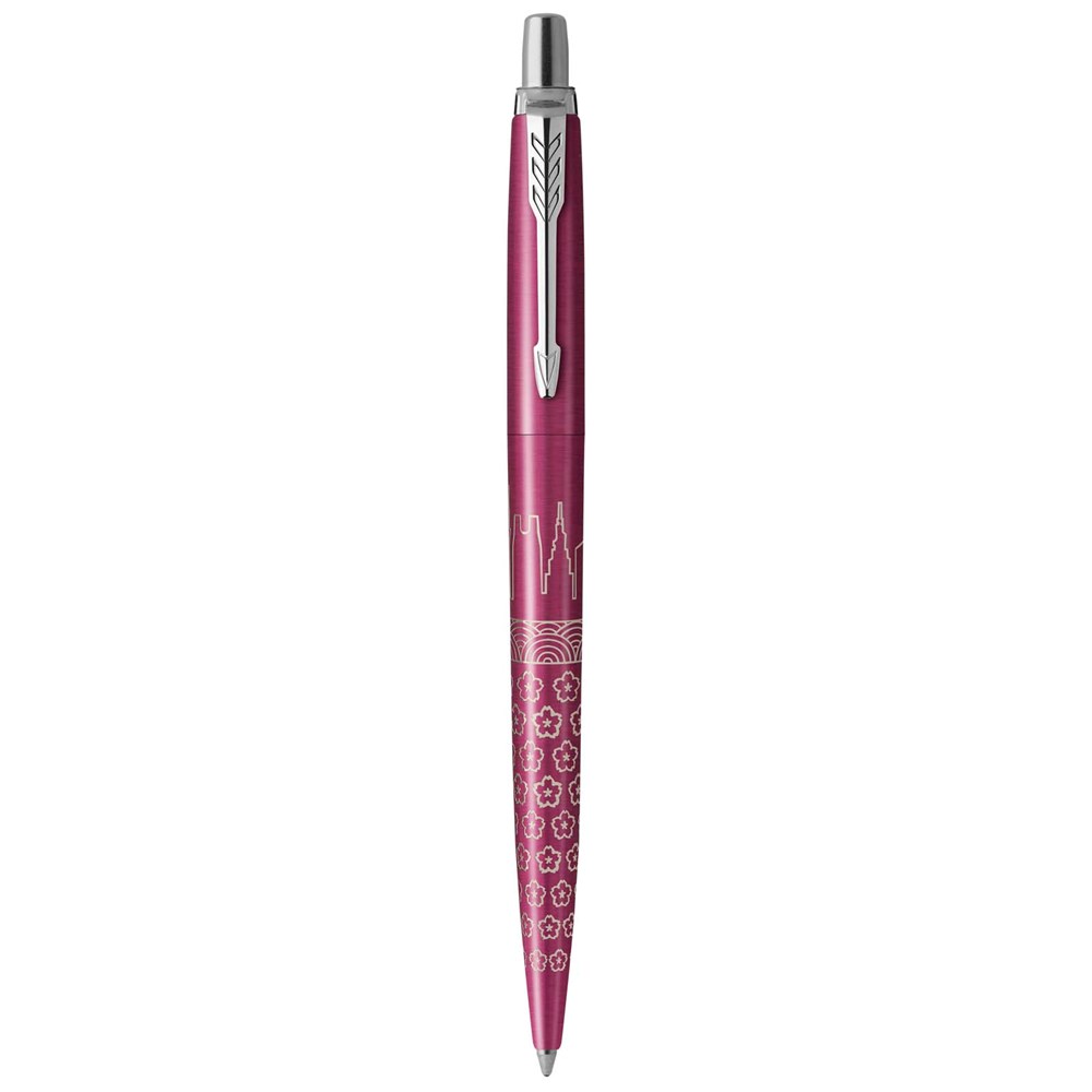 Parker Jotter SE Global Icons Kugelschreiber (blaue Mine) rosa