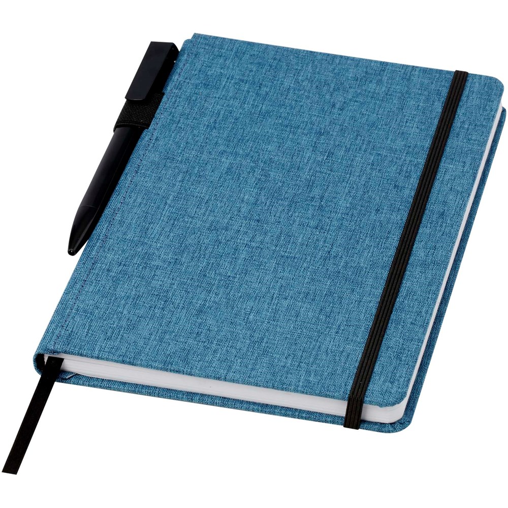 Carnet Orin A5 en RPET Hale Blue