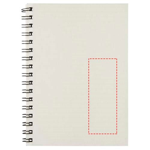 Carnet de notes à spirales Desk-Mate ® A6 coloré Ivoire