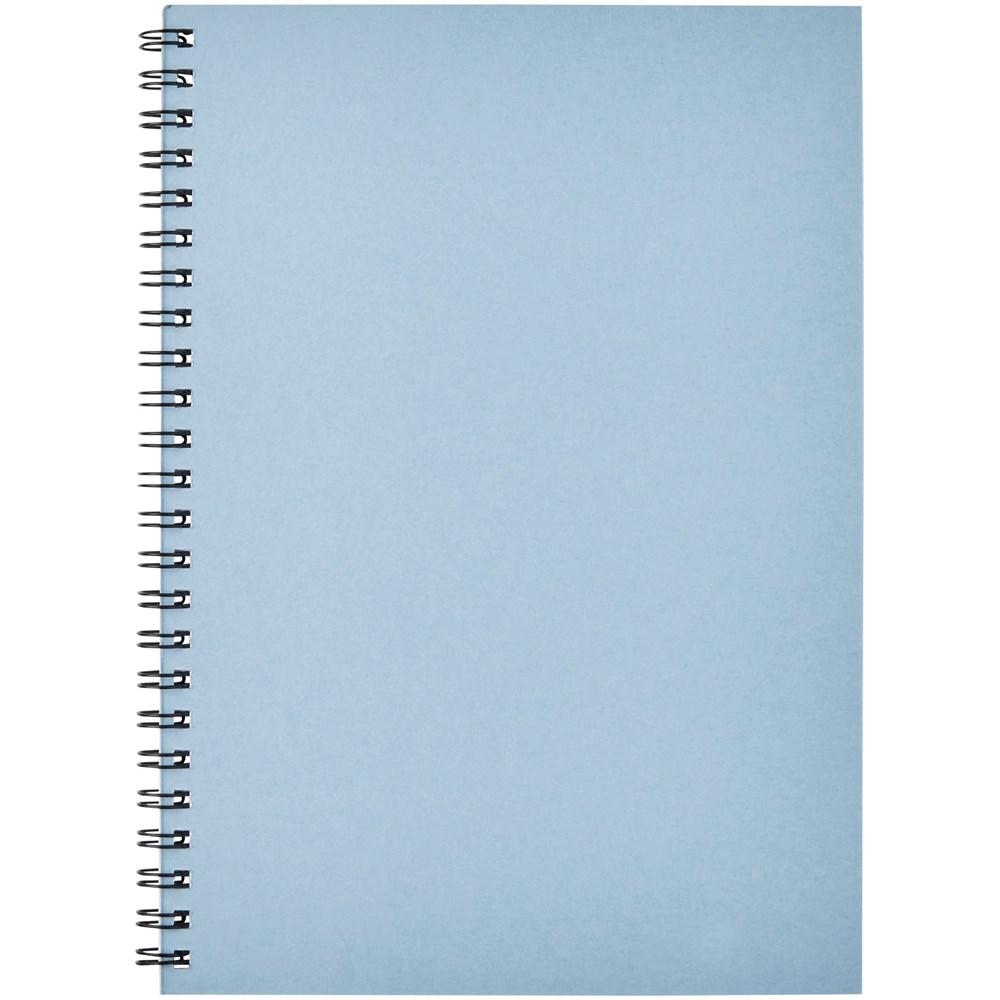 Carnet de notes spirales Desk-Mate® A5 coloré bleu clair