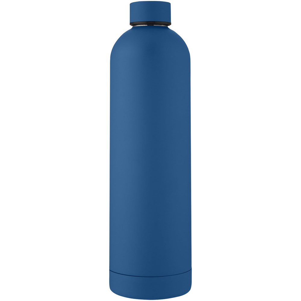 Spring 1 l Kupfer-Vakuum Isolierflasche Tech blue