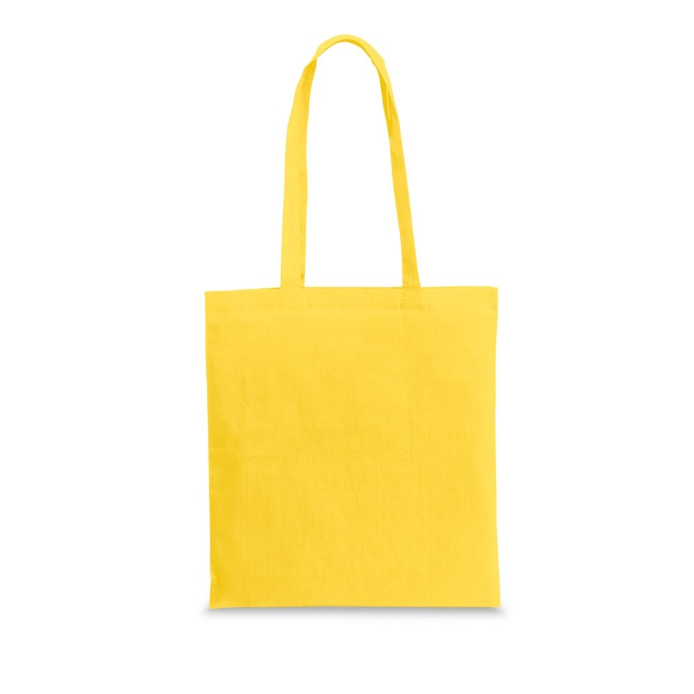 CAIRO Sac de courses en coton recyclé (180 g/m²) jaune