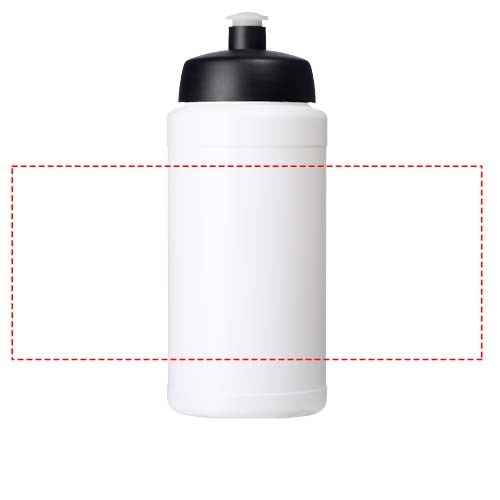 Bouteille de sport Baseline® Plus de 500 ml Noir, Blanc