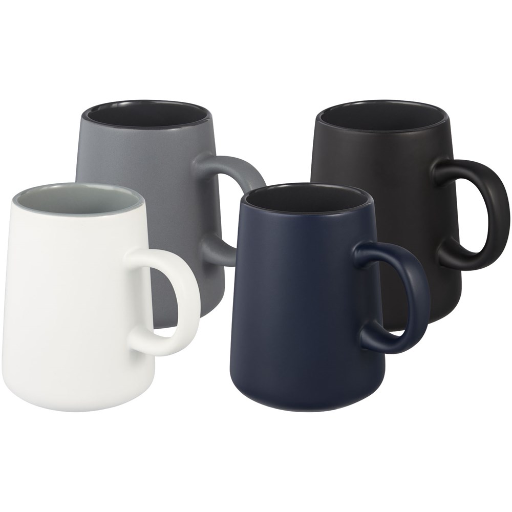 Mug Joe de 450 ml en céramique blanc