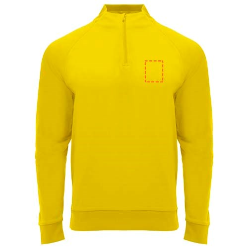 Epiro Half-Zip Sweatshirt für Kinder gelb