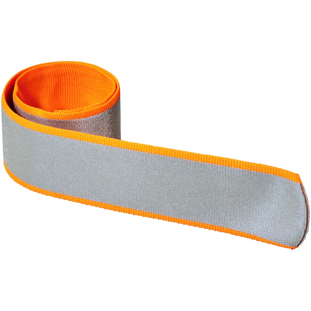 Bracelet réfléchissant à claquer Félix RFX™ orange fluo