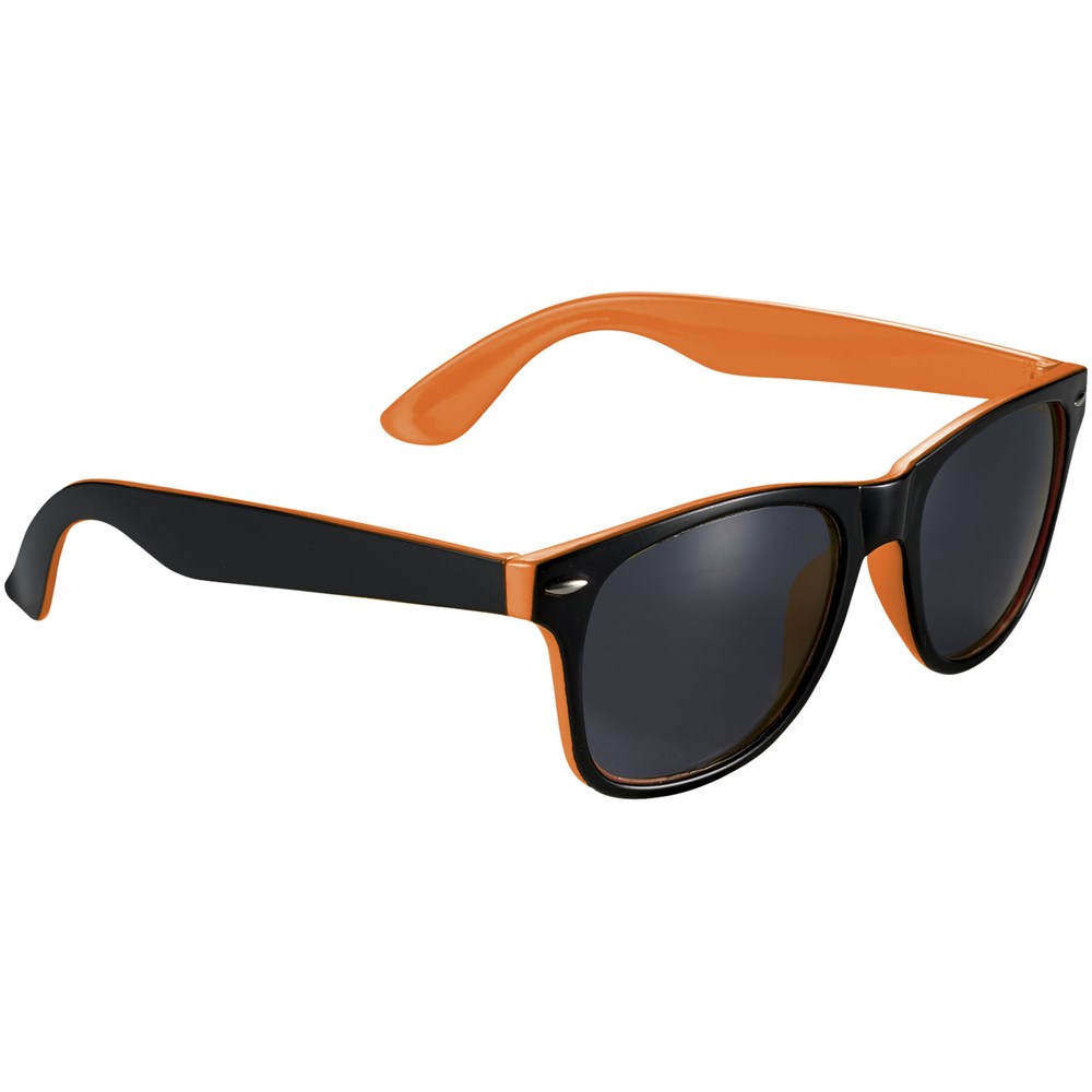 Sun Ray Sonnenbrille mit zweifarbigen Tönen orange, schwarz