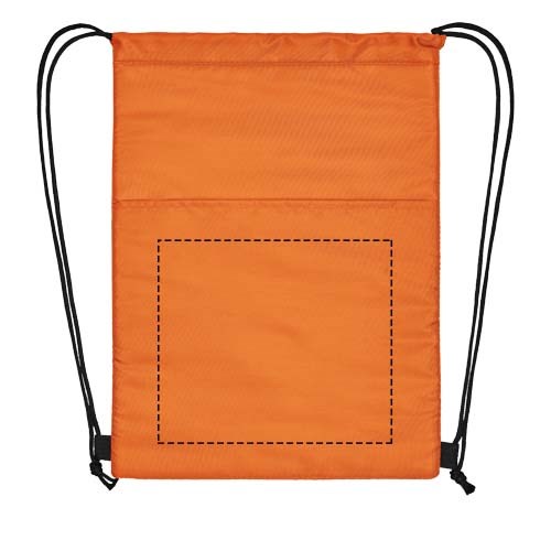 Sac isotherme Oriole avec cordon et capacité de 12 canettes 5L Orange