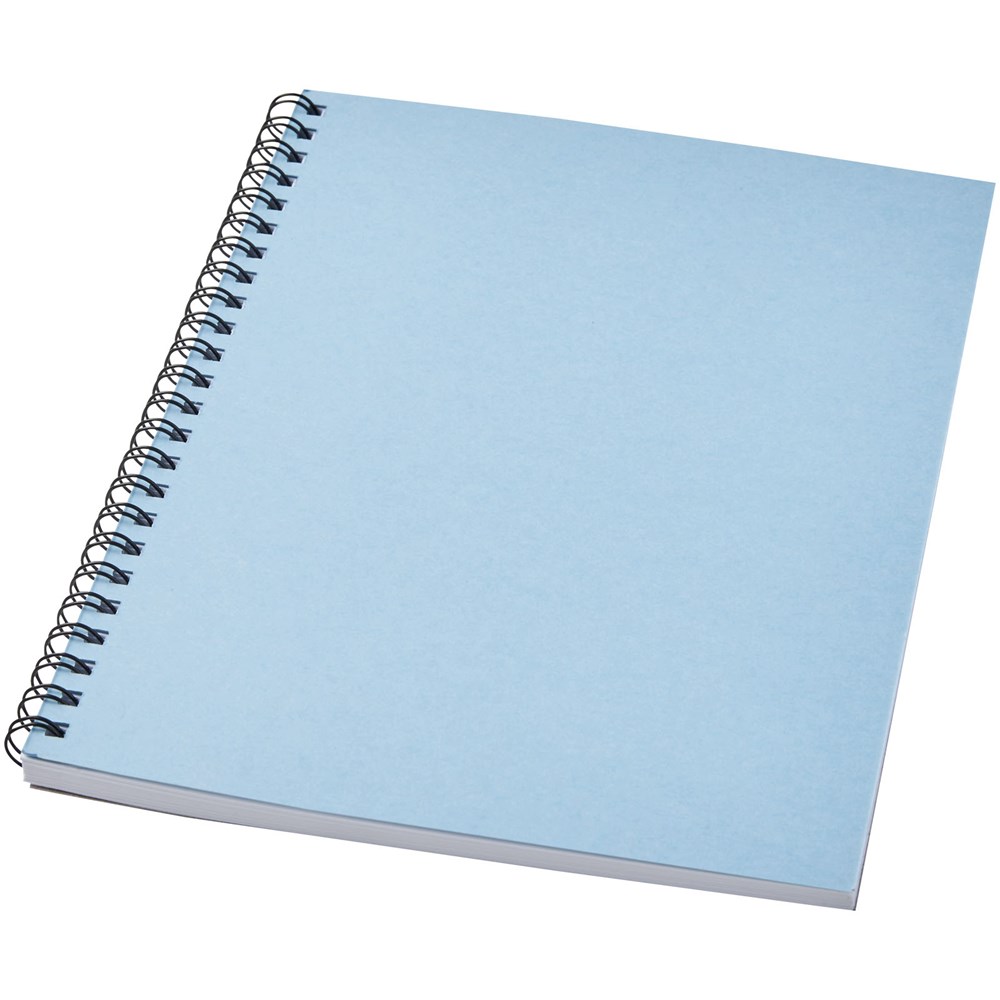 Carnet de notes spirales Desk-Mate® A5 coloré bleu clair