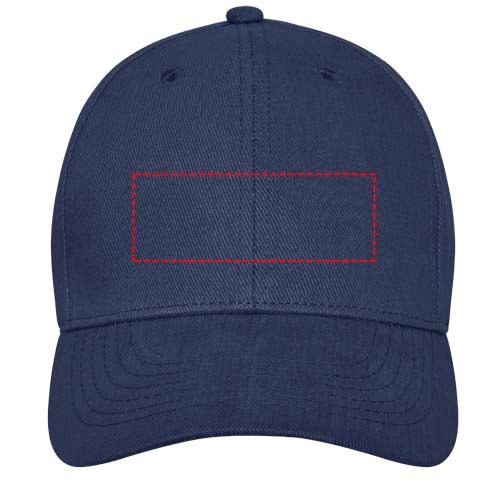 Casquette Davis 6 panneaux Marine