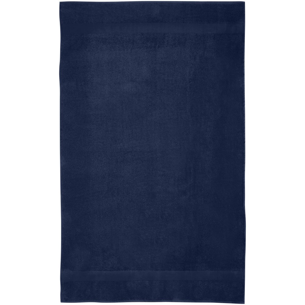 Serviette en coton 450 g/m² 100x180 cm Evelyn Marine