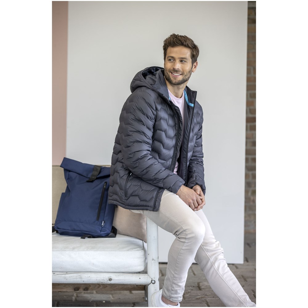 Veste duvet isotherme Petalite recyclée certifiée GRS pour homme Gris storm