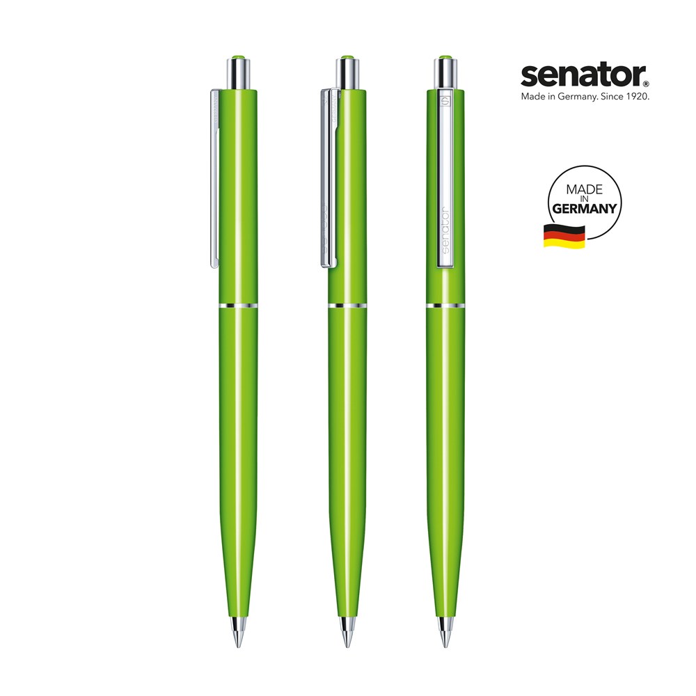 senator® Point  Polished  Druckkugelschreiber grün 376