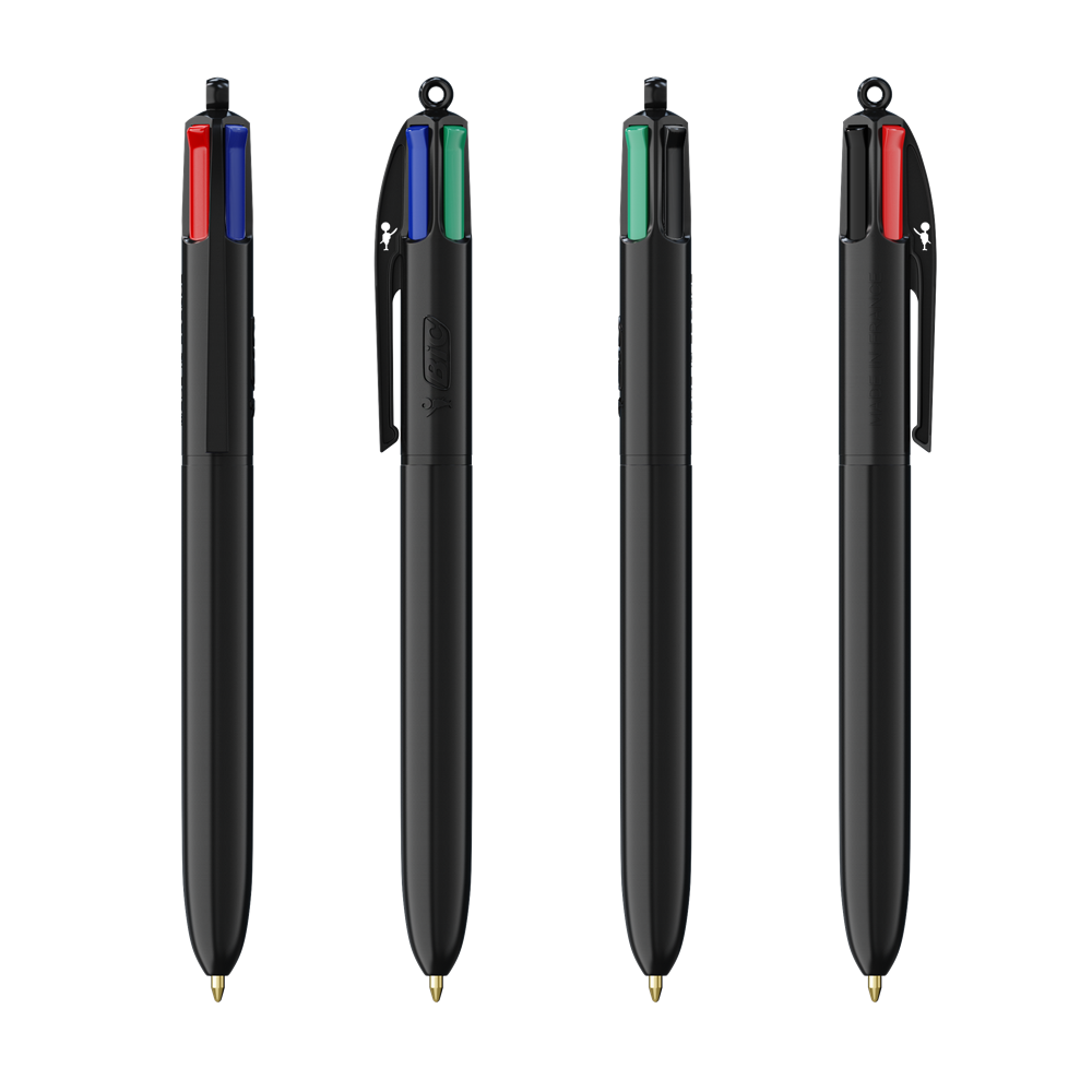 BIC® 4 Colours® Kugelschreiber schwarz