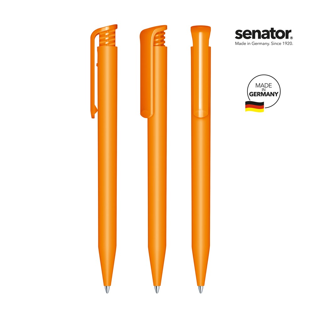 senator® Super Hit Matt  Druckkugelschreiber orange 151