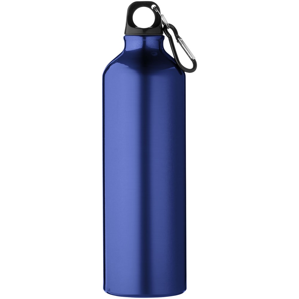 Oregon 770 ml Aluminium Trinkflasche mit Karabinerhaken blau