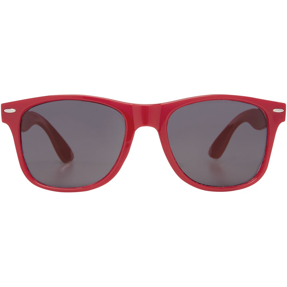 Lunettes de soleil Sun Ray en rPET rouge