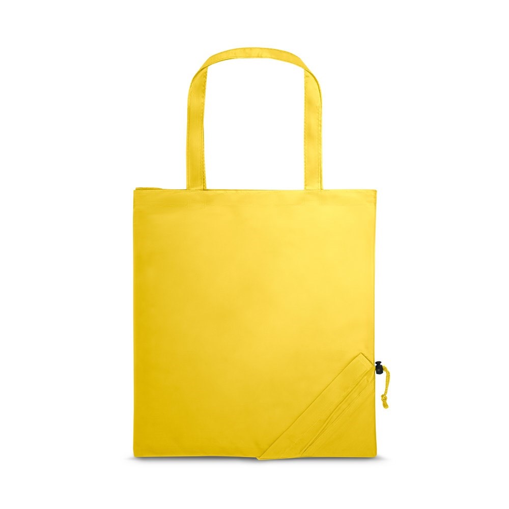 SHOPS Sac pliable 190T jaune