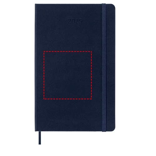 Moleskine Hardcover 12 Monate Wochenkalender L saphir