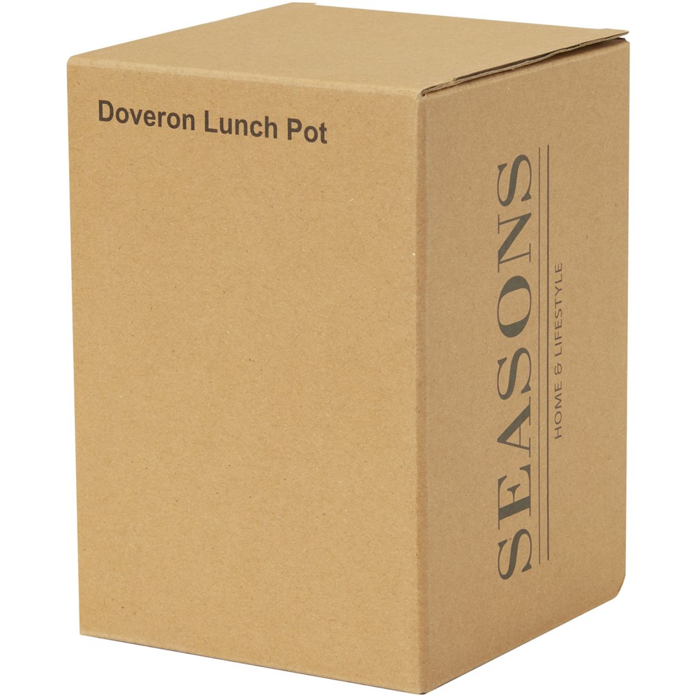 Doveron Lunchpot, isoliert aus recyceltem Edelstahl, 500 ml eisblau