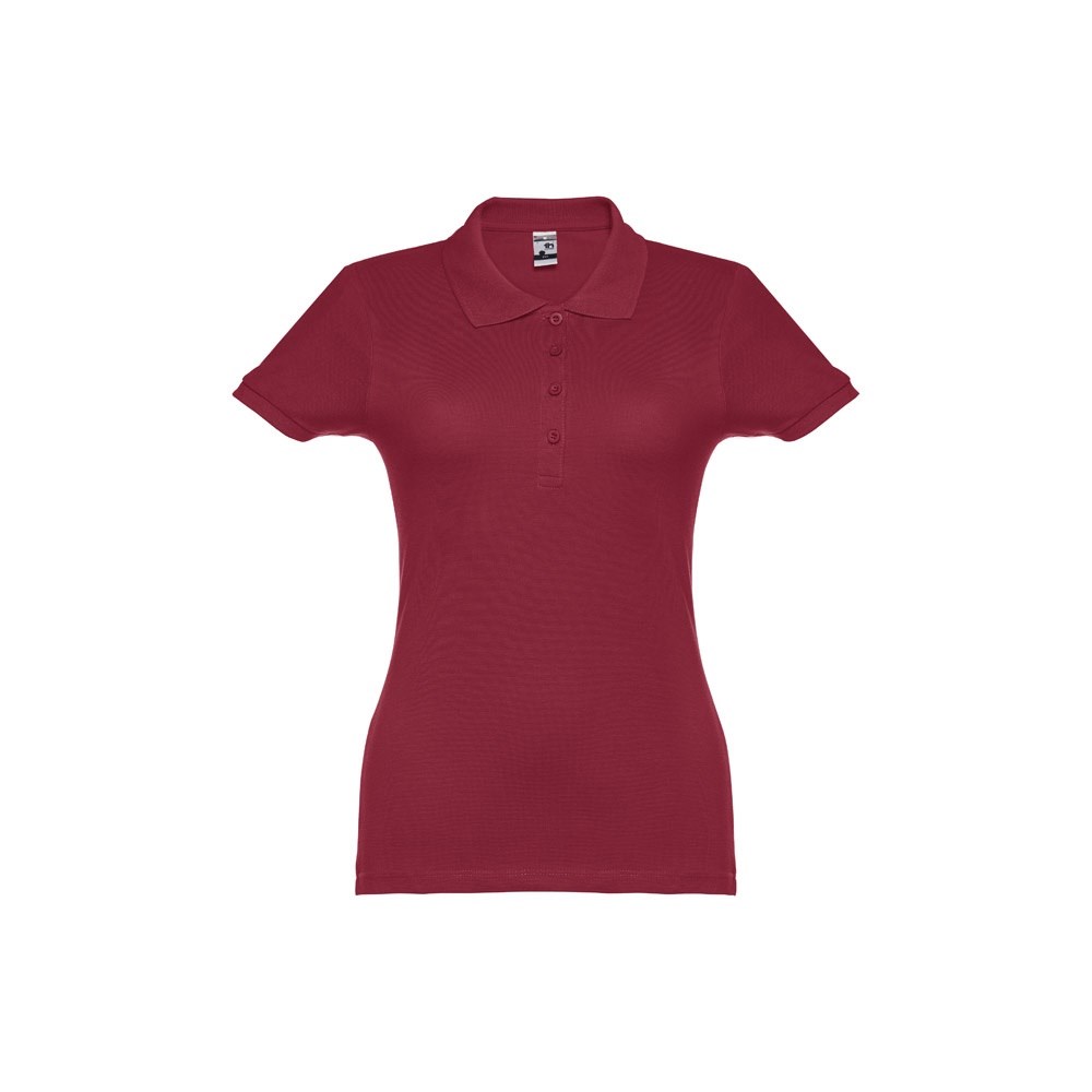 THC EVE Damen Poloshirt Burgunder