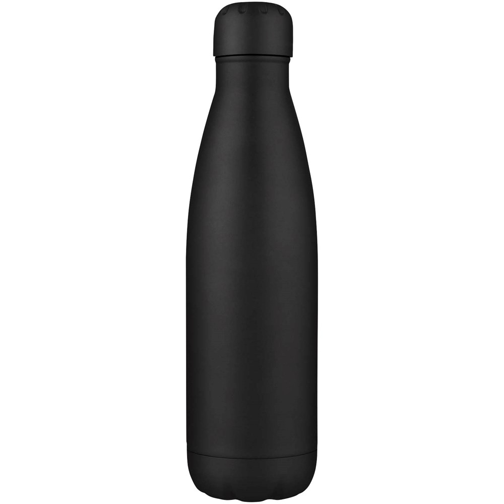 Bouteille Cove de 500 ml en acier inoxydable à isolation sous vide noir