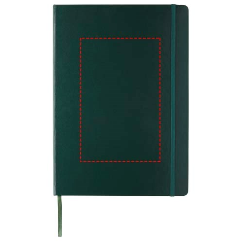 Carnet de notes Executive format A4 à couverture rigide Vert