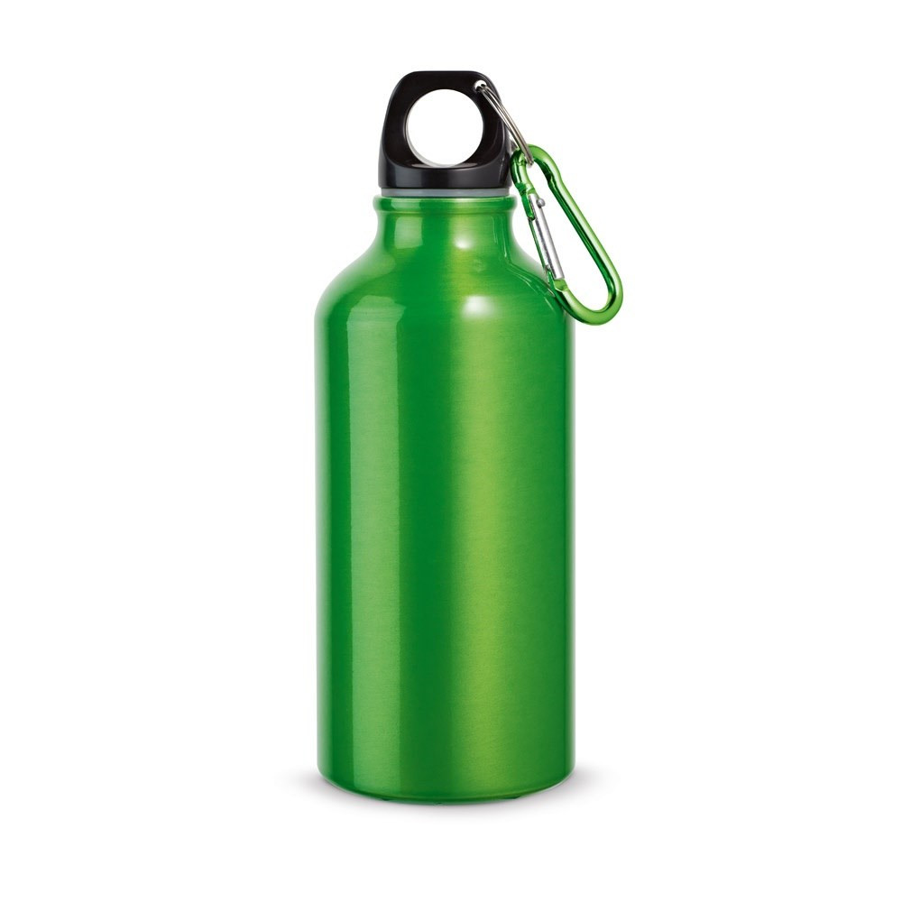 LANDSCAPE. Aluminium-Sportflasche mit Karabiner 400 ml