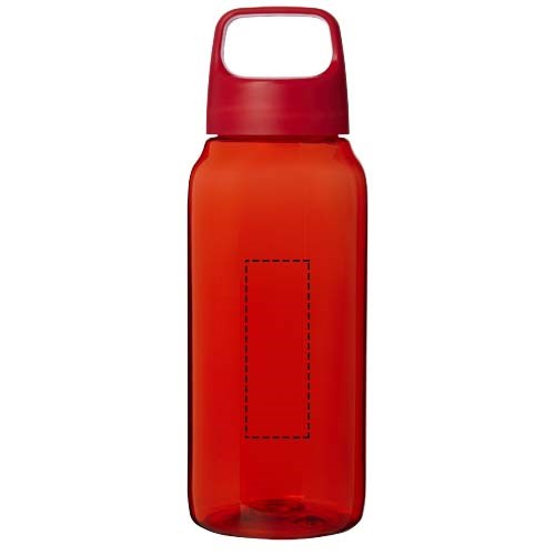 Bouteille d'eau Bebo de 500 ml en plastique recyclé rouge