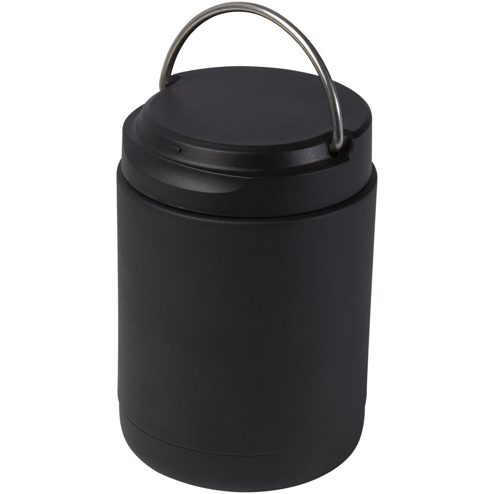 Doveron Lunchpot, isoliert aus recyceltem Edelstahl, 500 ml schwarz