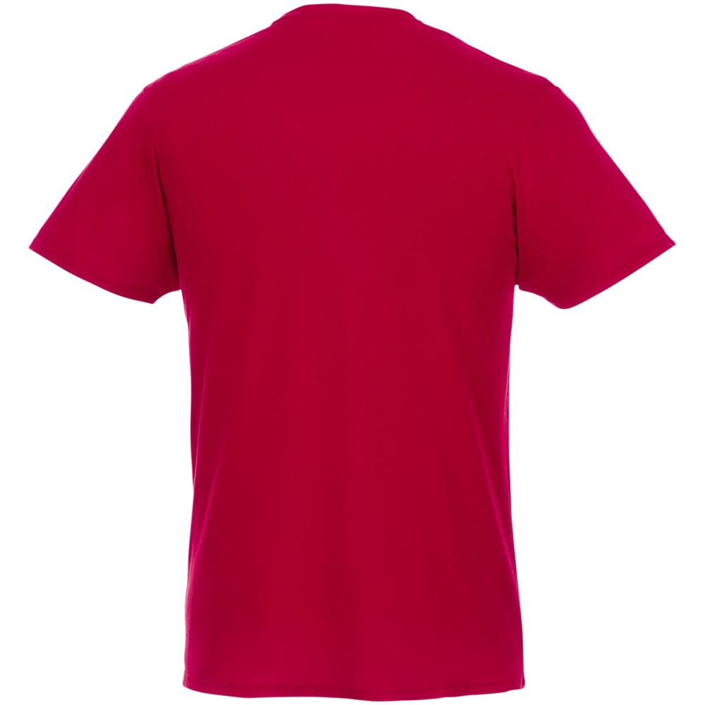 T-shirt recyclé manches courtes homme Jade rouge