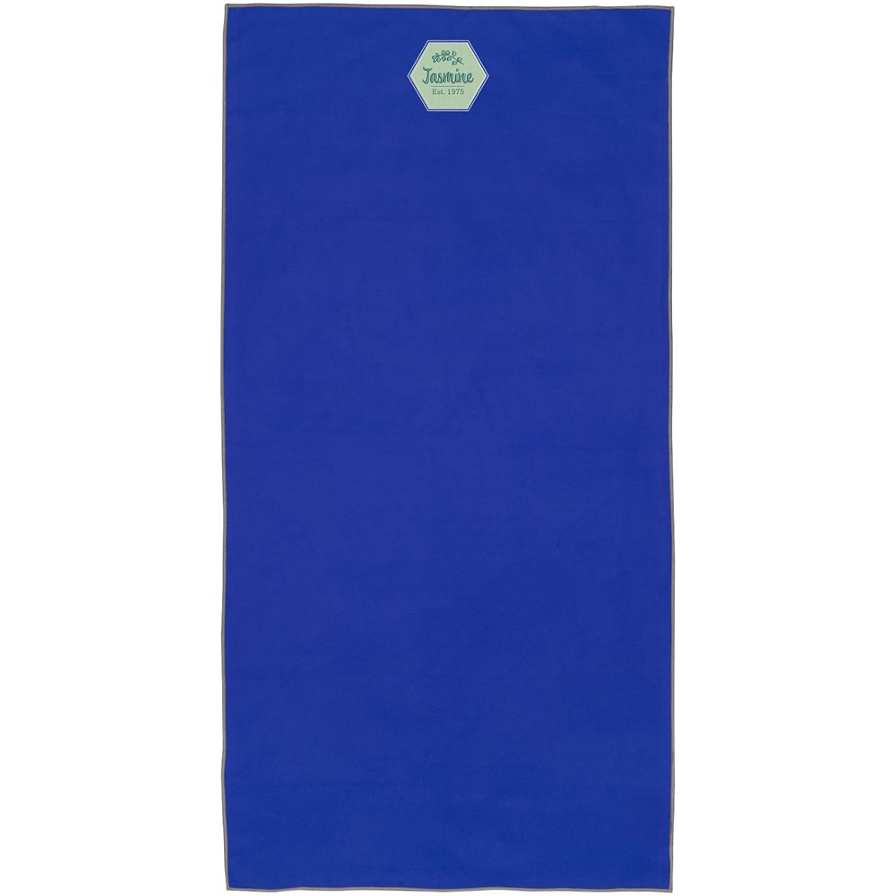 Serviette Pieter certifiée GRS ultra-légère et à séchage rapide 50 x 100 cm Bleu royal