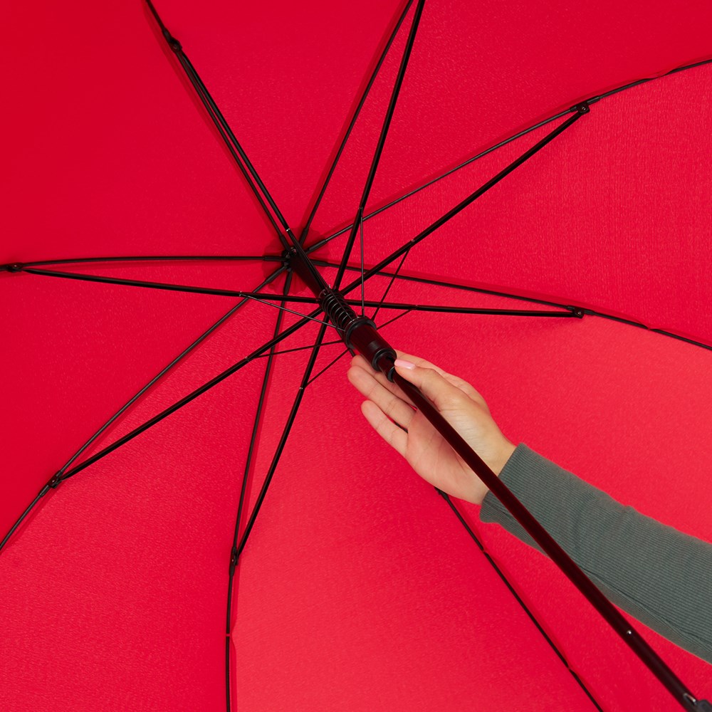 Parapluie à canne Automatic rouge