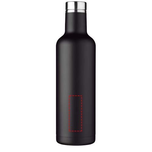 Pinto 750 ml Kupfer-Vakuum Isolierflasche schwarz