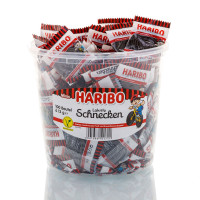 Set à 100 Stück Haribo Lakritz-Schnecken