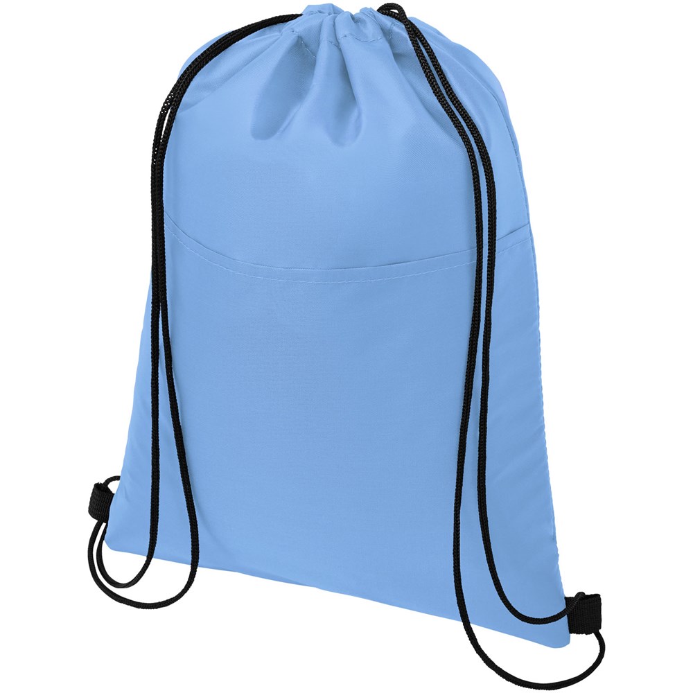 Sac isotherme Oriole avec cordon et capacité de 12 canettes 5L bleu clair