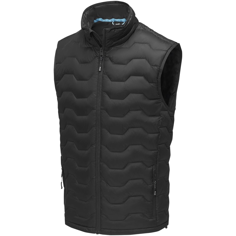 Bodywarmer duvet isotherme Epidote recyclé certifié GRS pour homme Noir