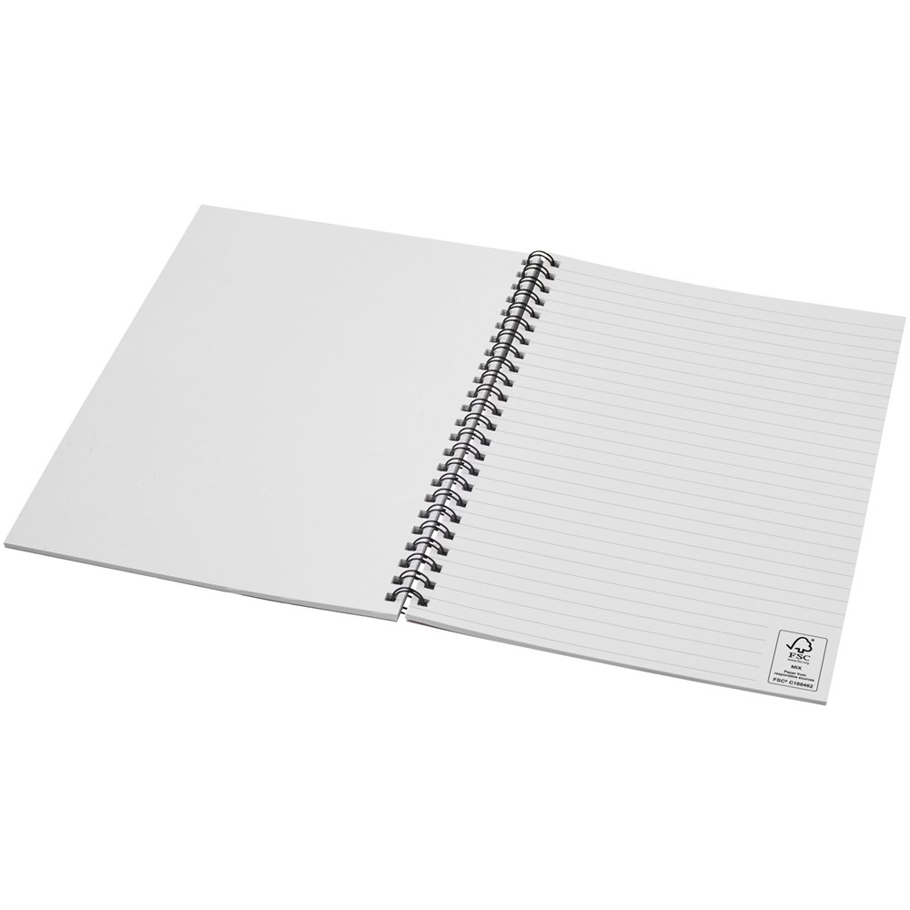 Carnet de notes spirales Desk-Mate® A5 coloré bleu clair