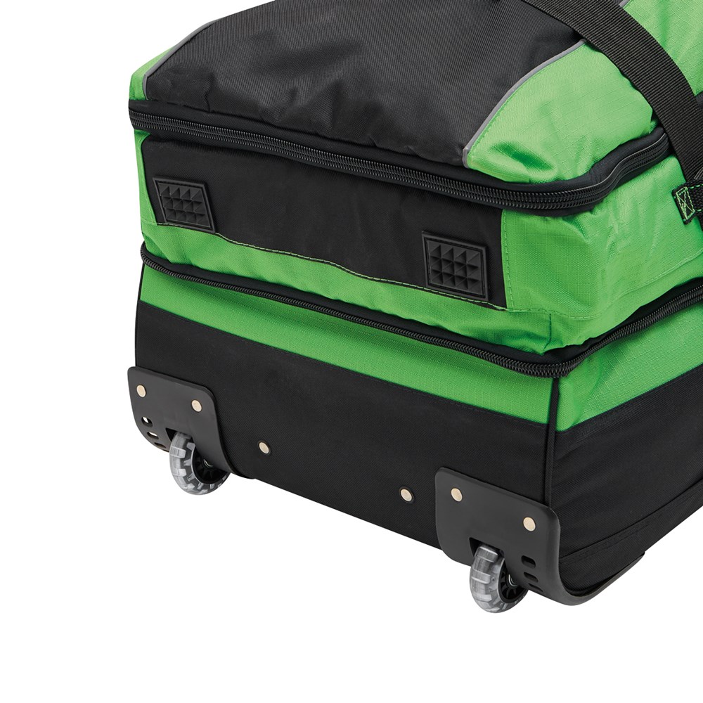 Trolley Tasche BoGi Bag 110 Liter schwarz/grün