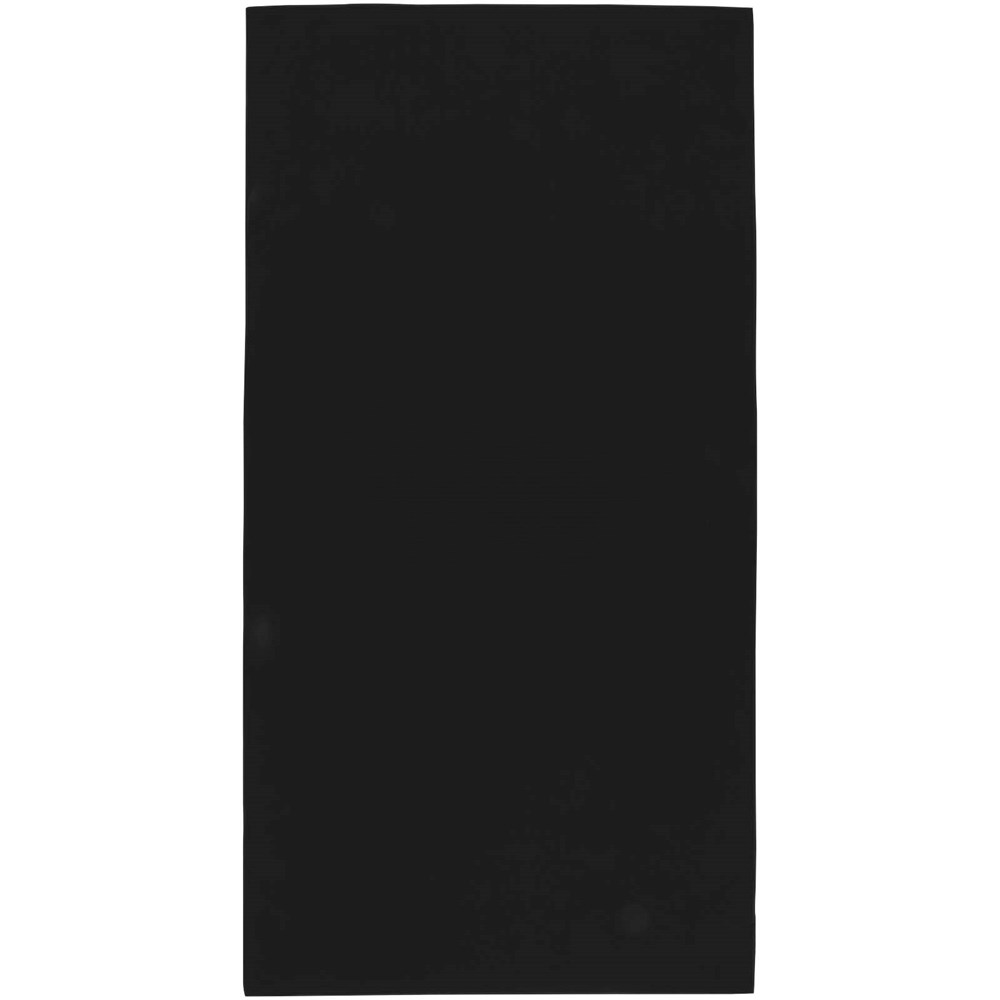 Lucas RPET Sporthandtuch 70 × 140 cm schwarz