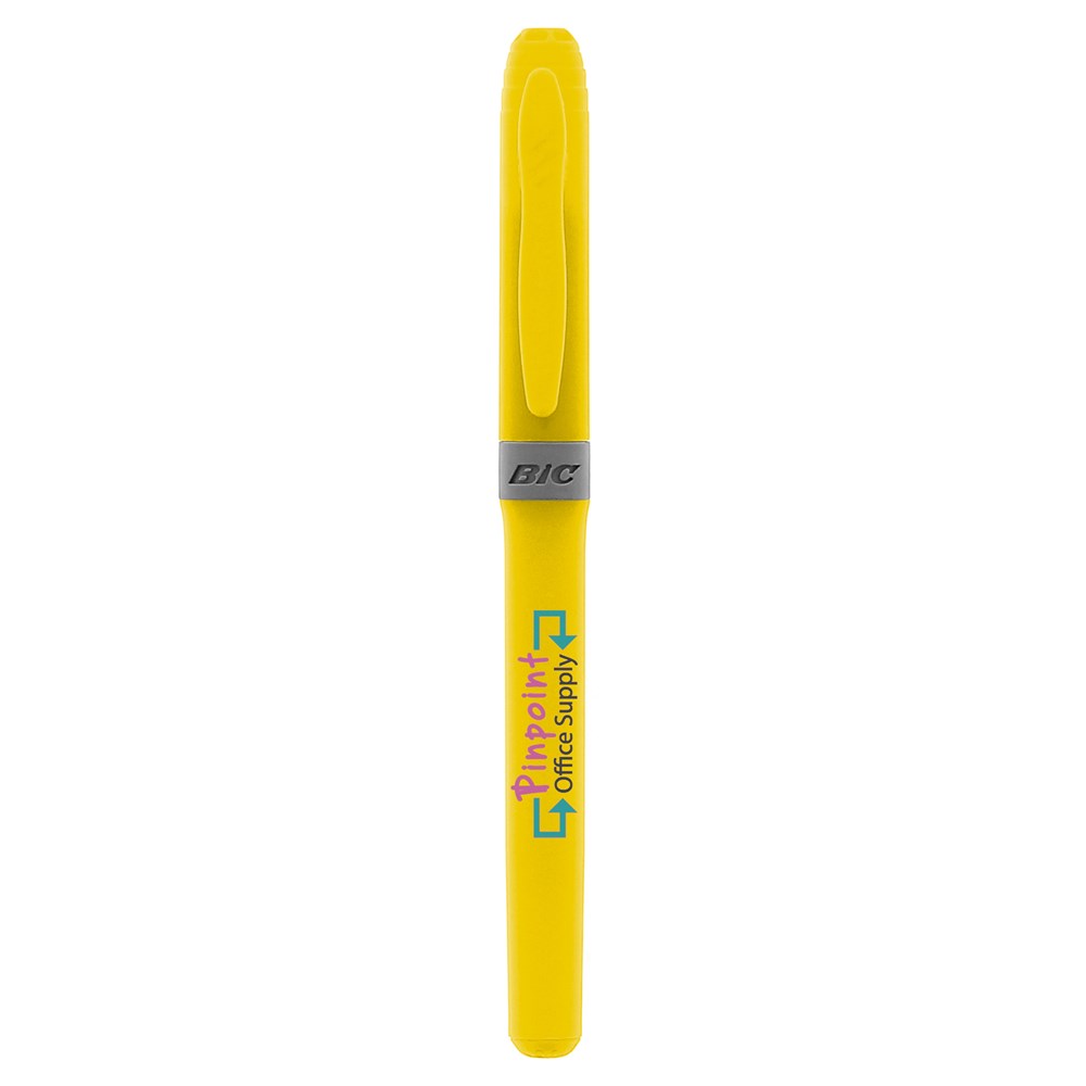 BIC® Brite Liner® Grip Surligneur jaune