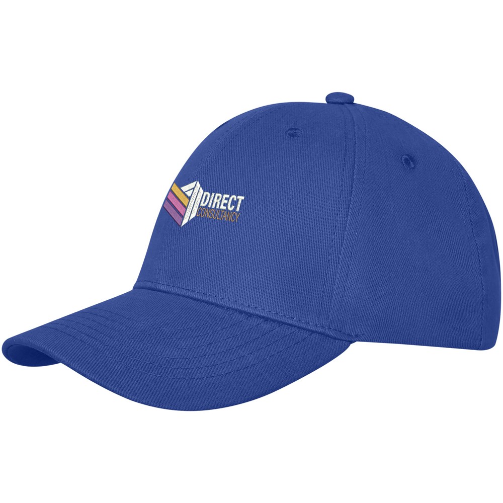 Casquette Davis 6 panneaux bleu