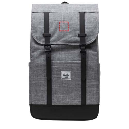 Sac à dos Herschel Retreat™, recyclé, pour ordinateur portable, 23 L Gris