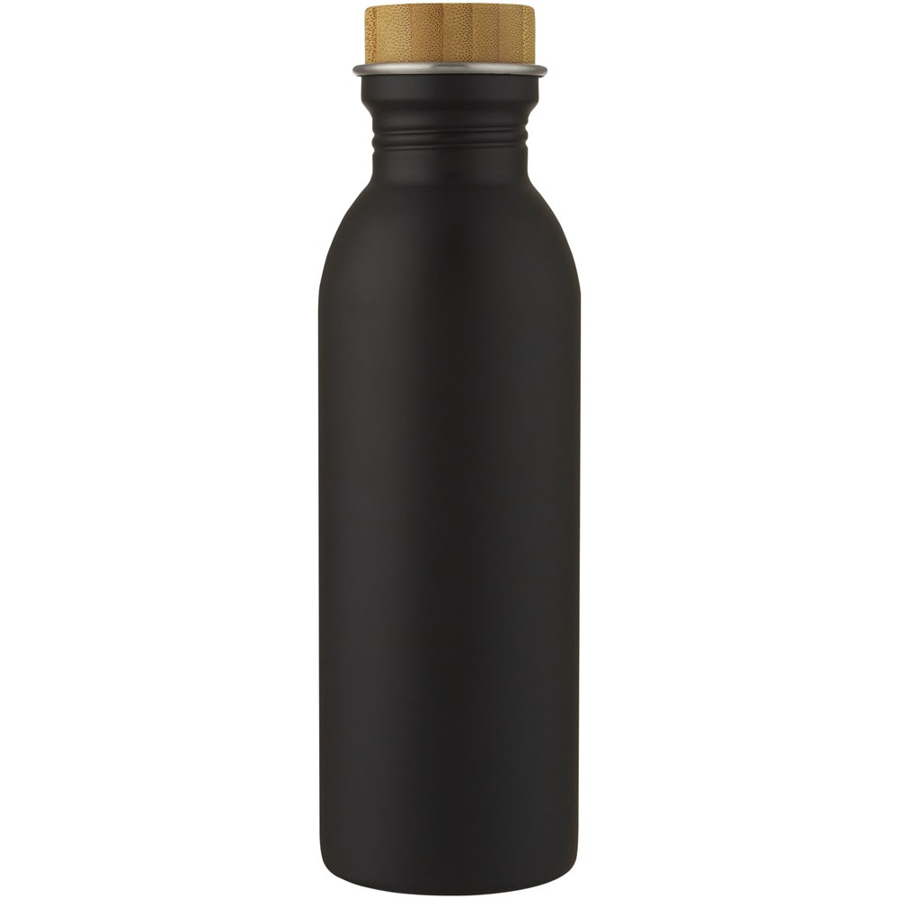 Kalix 650 ml Sportflasche aus Edelstahl schwarz