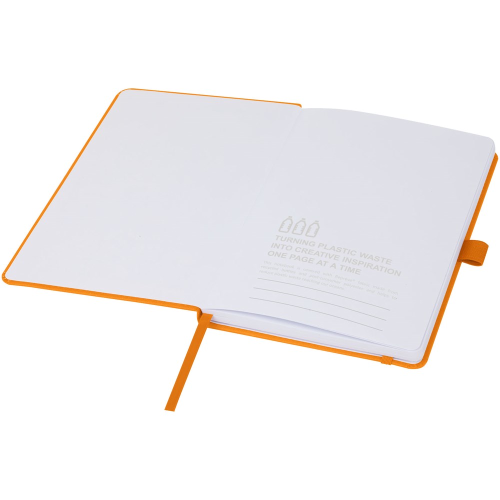 Carnet de notes Thalaasa en plastique océanique orange