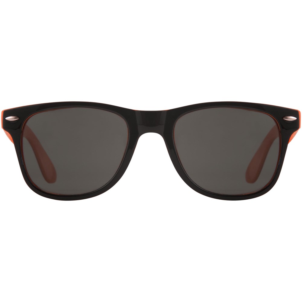 Sun Ray Sonnenbrille mit zweifarbigen Tönen orange, schwarz